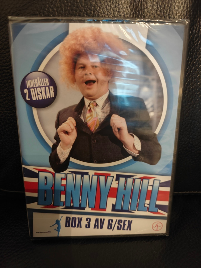 THE BENNY HILL SHOW BOX 3 2DVD Ruotsijulkaisu