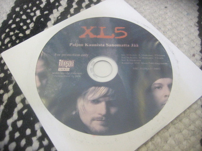XL5 - Paljon kaunista sanomatta jää (promo cds)