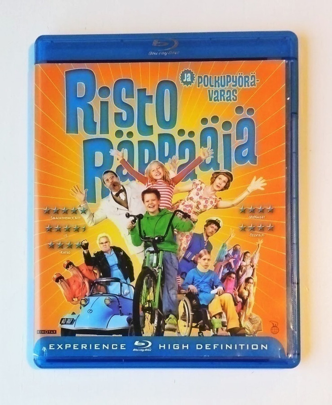 RISTO RÄPPÄÄJÄ JA POLKUPYÖRÄVARAS (Blu-ray)
