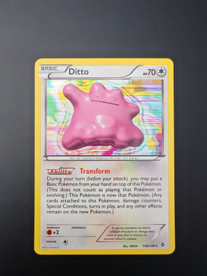 Pokemon Ditto 108/149 holo