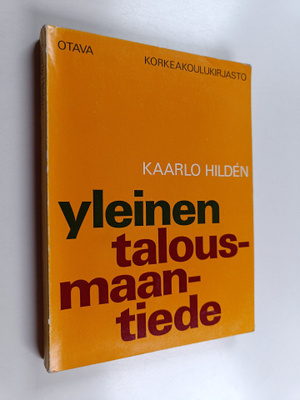 Kaarlo Hilden : Yleinen talousmaantiede