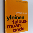 Kaarlo Hilden : Yleinen talousmaantiede - pikkukuva 1