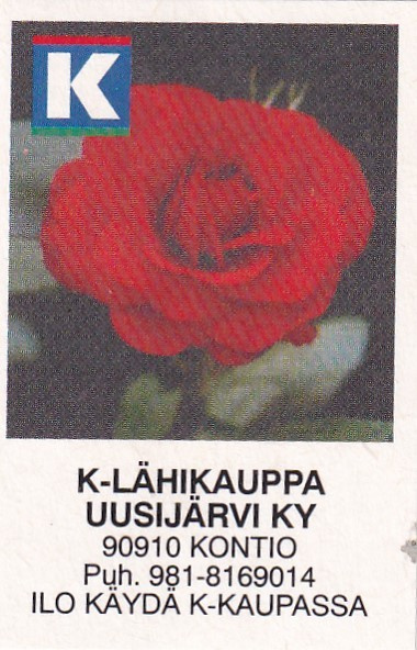 Kontio, K - Lähikauppa Uusijärvi Ky    2/14