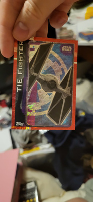 Tie Fighter #78 Topps star wars holo kortti