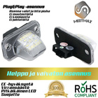 Volkswagen LED rekisterikilven valot — kirkkaan - pikkukuva 4