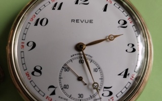 Taskukello Hopea Revue