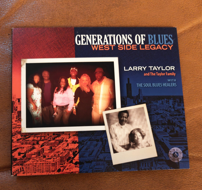 Larry Taylor: Generations Of Blues CD