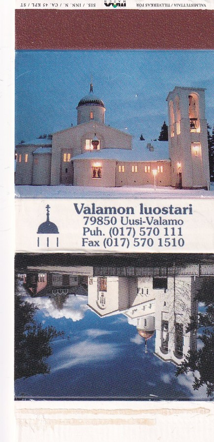 UUsi-Valamo.Valamon Luostari , MAX Match, aski , aihio  b437