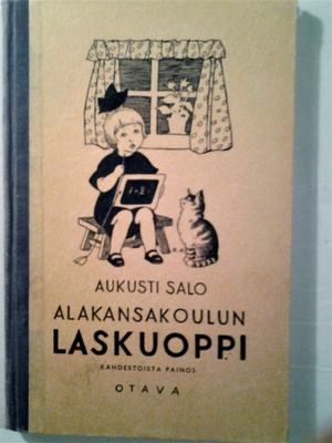Salo Aukusti: Alakansakoulun LASKUOPPI, v. 1936