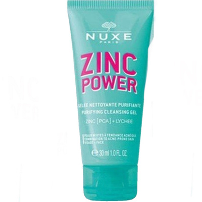 Nuxe Zinc Power Purifying Cleansing Gel 30ml