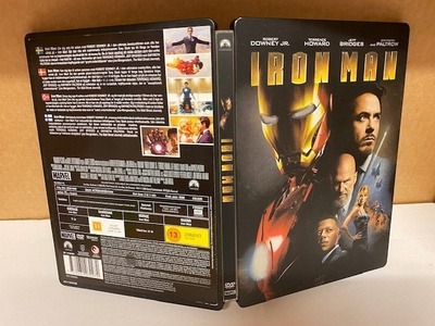 Iron man steelbox DVD