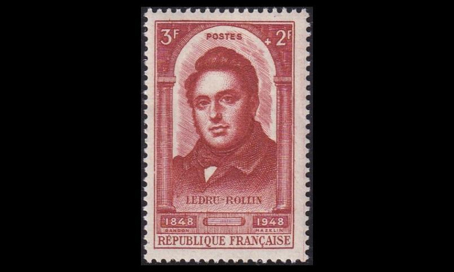 Ranska 814 ** Helmikuun vallankumous 100v 3 + 2 Fr (1948)
