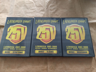 Lapinlahden Linnut 25v 1983-2008 (DVD) (3 levyä)