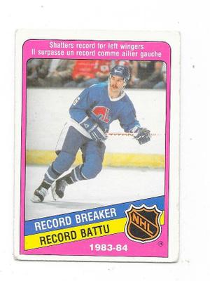 1984-85 OPC #391 Michel Goulet , Quebec Nordiques