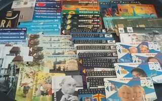 Puhelukortteja,68 kpl