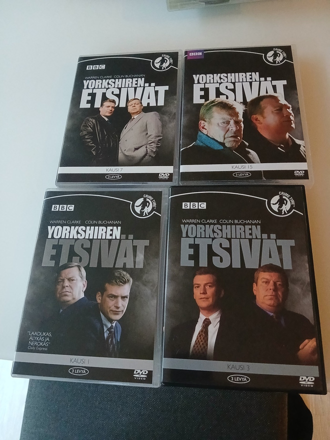 Yorkshiren etsivät kaudet 1, 3, 7, 15
