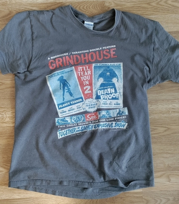 Grindhouse t-paita (koko M) Tarantino/Rodriguez