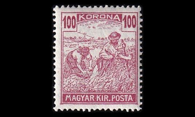 Unkari 347 ** Viikatemies 100 Kr (1921)