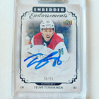 Teuvo Teräväinen 18-19 UD Champ's Embedded Endorsements /99 - pikkukuva 1