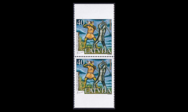Latvia 643D ** Kirjailija J?nis Rainis (2005)