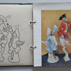 Meissen figuriini & astiakuvasto 1960-luku posliini - pikkukuva 2