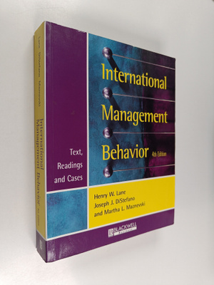 Henry W. Lane : International management behavior : text,...