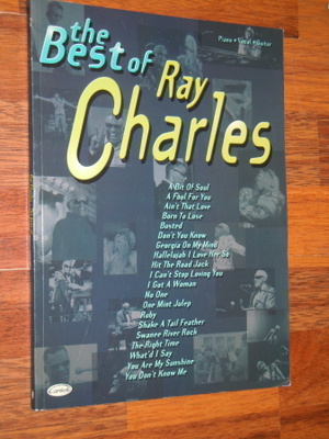 NUOTTIKIRJA - The Best Of RAY CHARLES 2004 20 Laulua