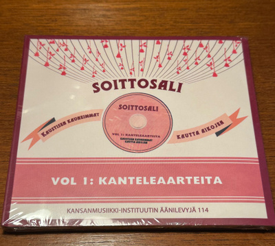 Soittosali Vol 1: Kanteleaarteita UUSI Kansanmusiikki-instit