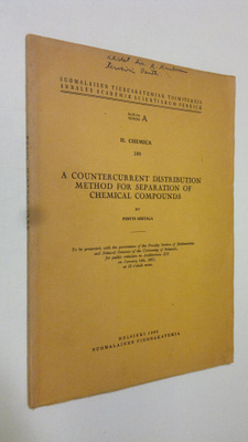 Pentti Hietala : A countercurrent distribution method for...