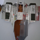 Vintage G.I.Joe Sky Sharc ajoneuvo - pikkukuva 3
