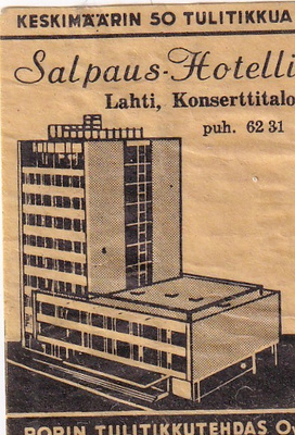 Lahti, Salpaus - Hotelli, Konserttitalo   b516