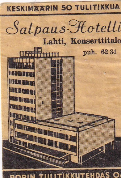 Lahti, Salpaus - Hotelli, Konserttitalo   b516