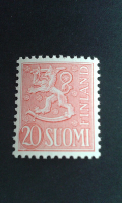 1956 punainen 20mk**