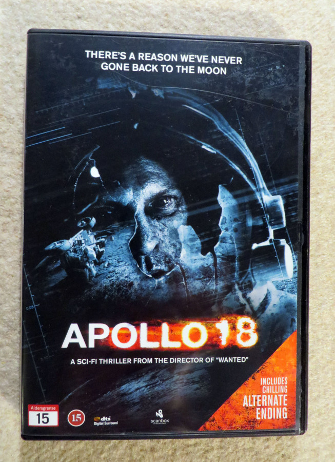 APOLLO 18 DVD - SciFi / Kauhu - Suomitekstit