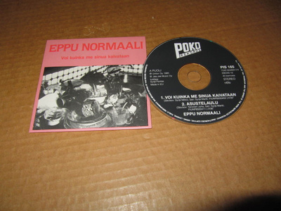 Eppu Normaali CDS Voi Kuinka Me Sinua Kaivataan/Asustelaulu