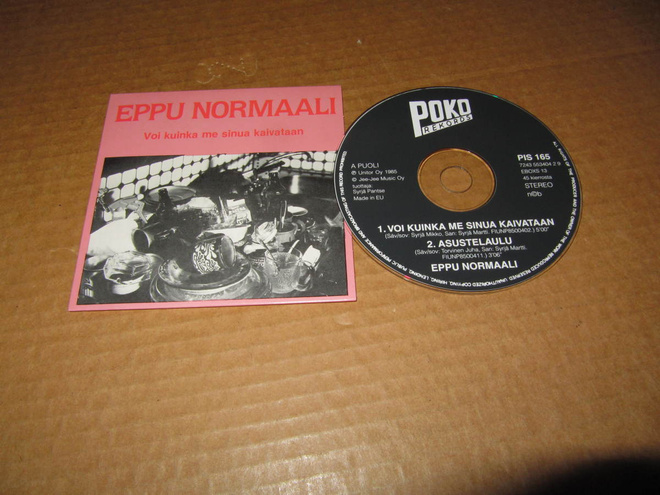 Eppu Normaali CDS Voi Kuinka Me Sinua Kaivataan/Asustelaulu