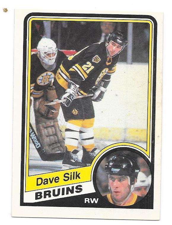 1984-85 OPC #16 Dave Silk Boston Bruins RC
