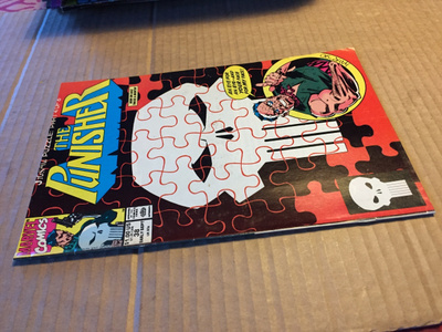 MARVEL THE PUNISHER 38/1990 HYVÄ