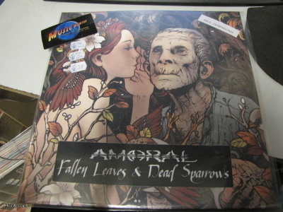 AMORAL - FALLEN LEAVES & DEAD SPARROWS 2LP UUSI "SS" 2014 +