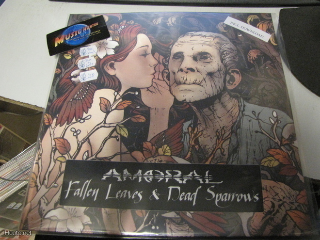 AMORAL - FALLEN LEAVES & DEAD SPARROWS 2LP UUSI "SS" 2014 +