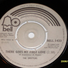 7" DRIFTERS - There Goes My First Love  single -75 soul VG++ - pikkukuva 1