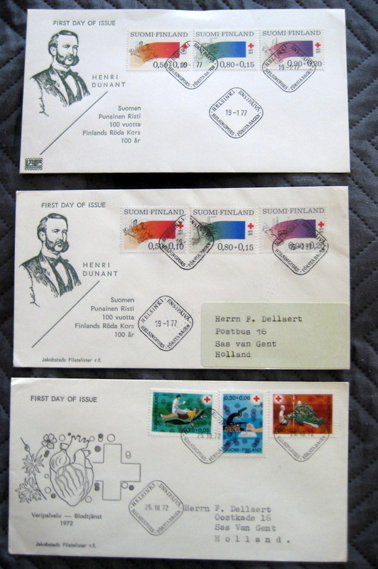 SPR 100v. 19.1.1977  FDC-kuoret  3 kpl (75)