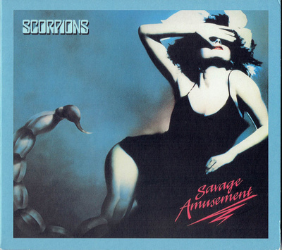 Scorpions (CD+DVD) Savage Amusement MINT!! Remastered