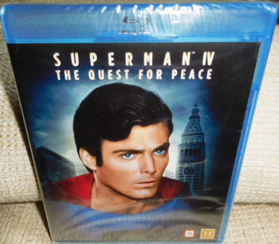 Superman IV - The Quest For Peace (muoveissa) Blu-ray