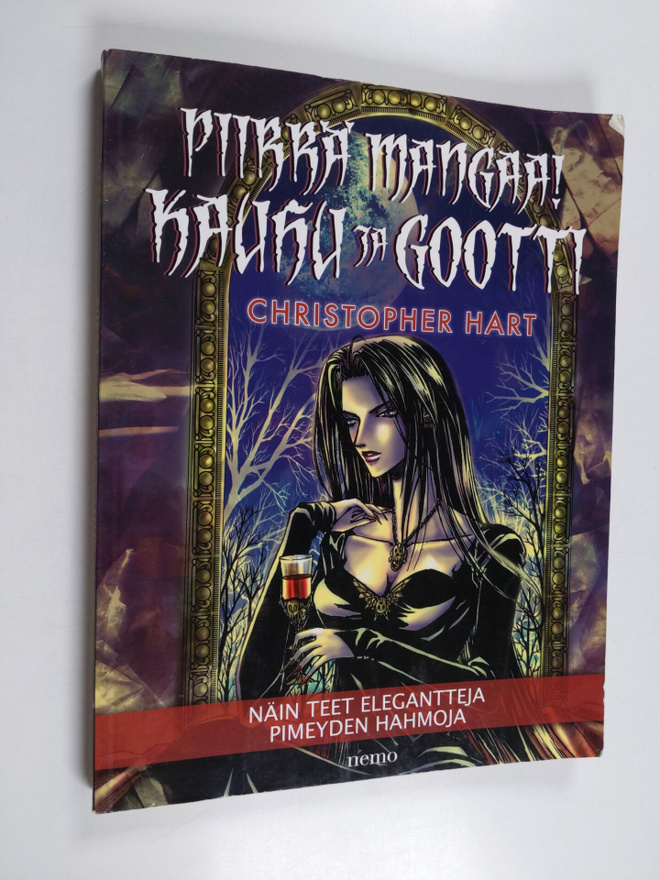 Christopher Hart : Piirrä mangaa! : kauhu ja gootti : näi...