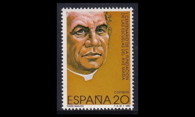 Espanja 2908 ** Ave Maria -koulut 100v (1989)
