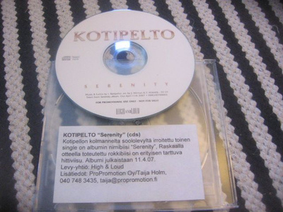 Kotipelto - Serenity (promo cds)