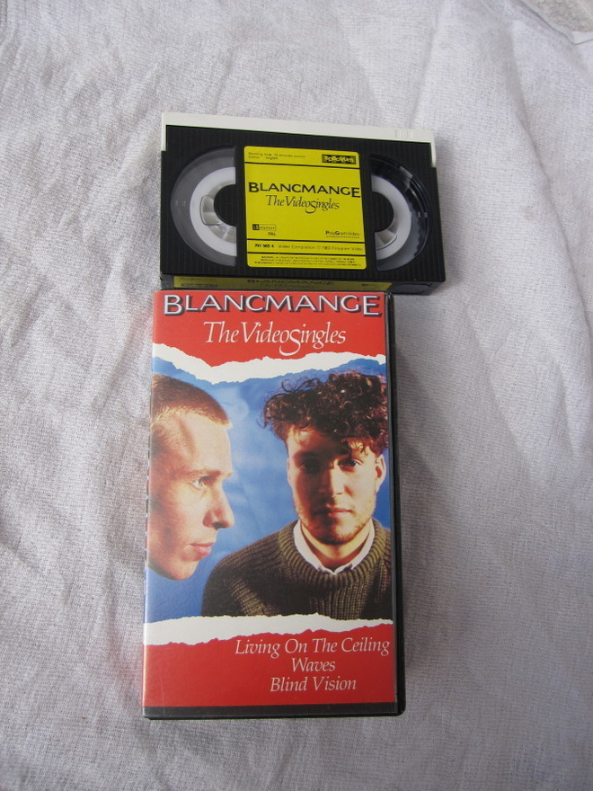 BLANCMANGE - the video singles : vanha BETA NAUHA