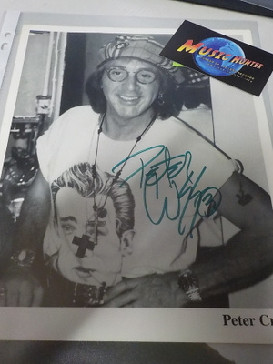 PETER CRISS B/W KUVA NIMMARILLA