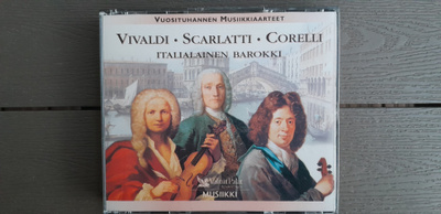 CD: Vivaldi - Scarletti - Corelli, Italialainen Barokki 3xCD